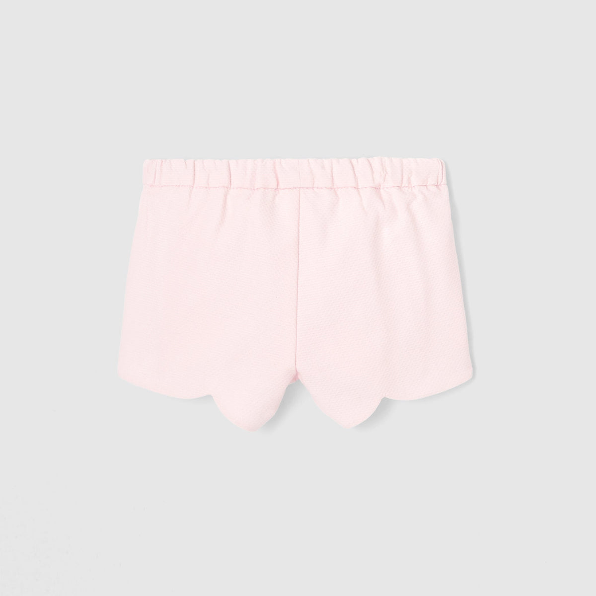 Toddler girl scalloped shorts