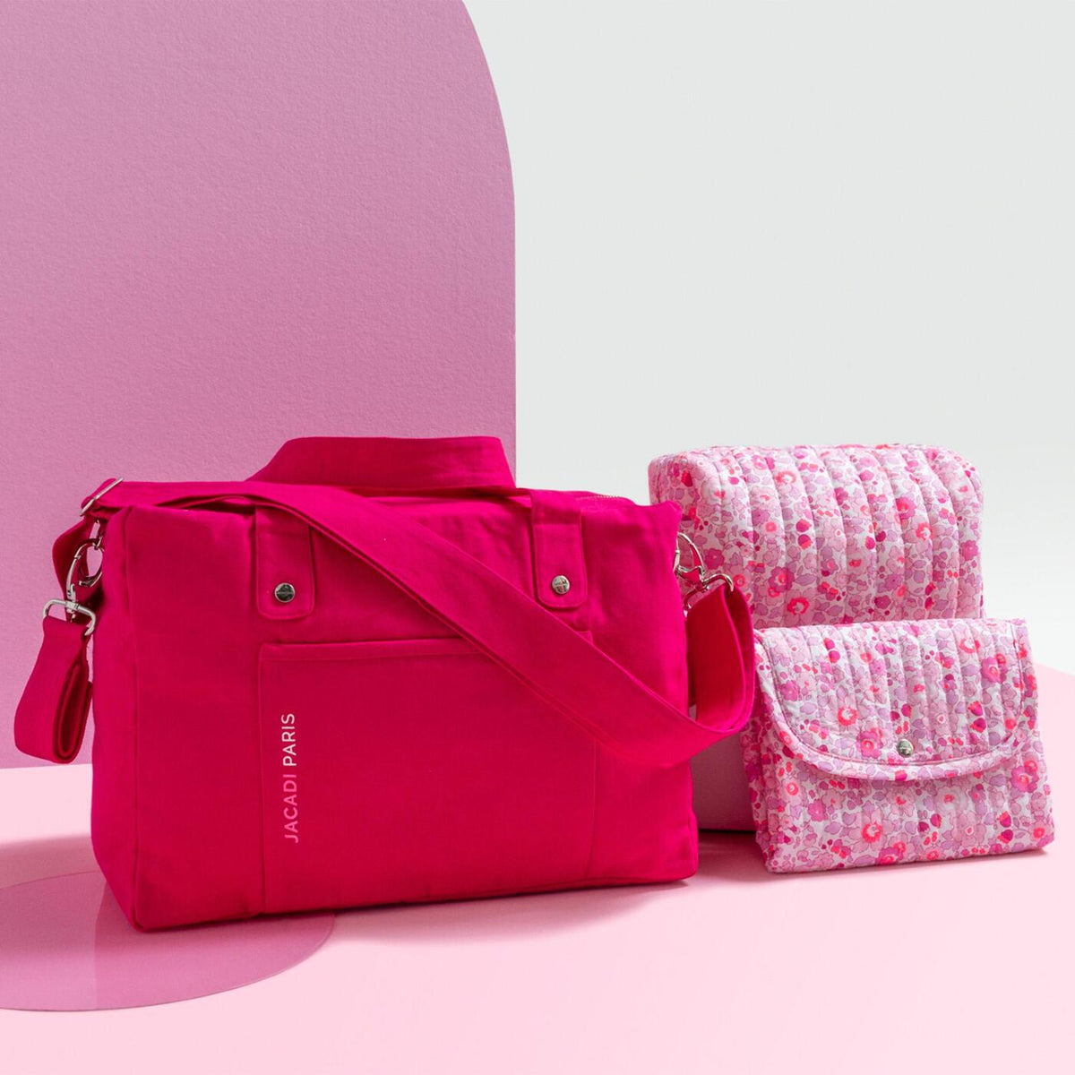 Cotton canvas diaper bag