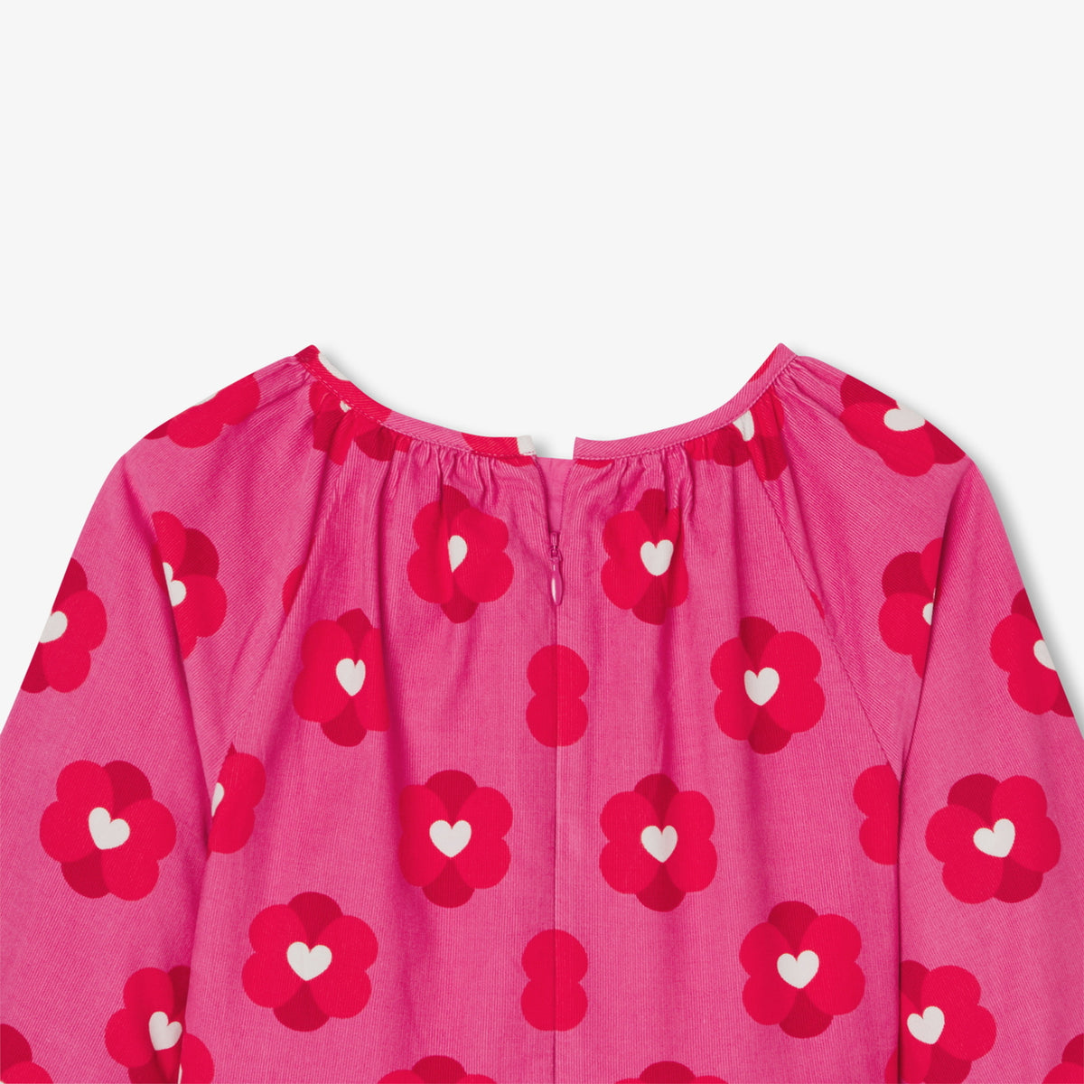 Girl dress in milleraies velvet