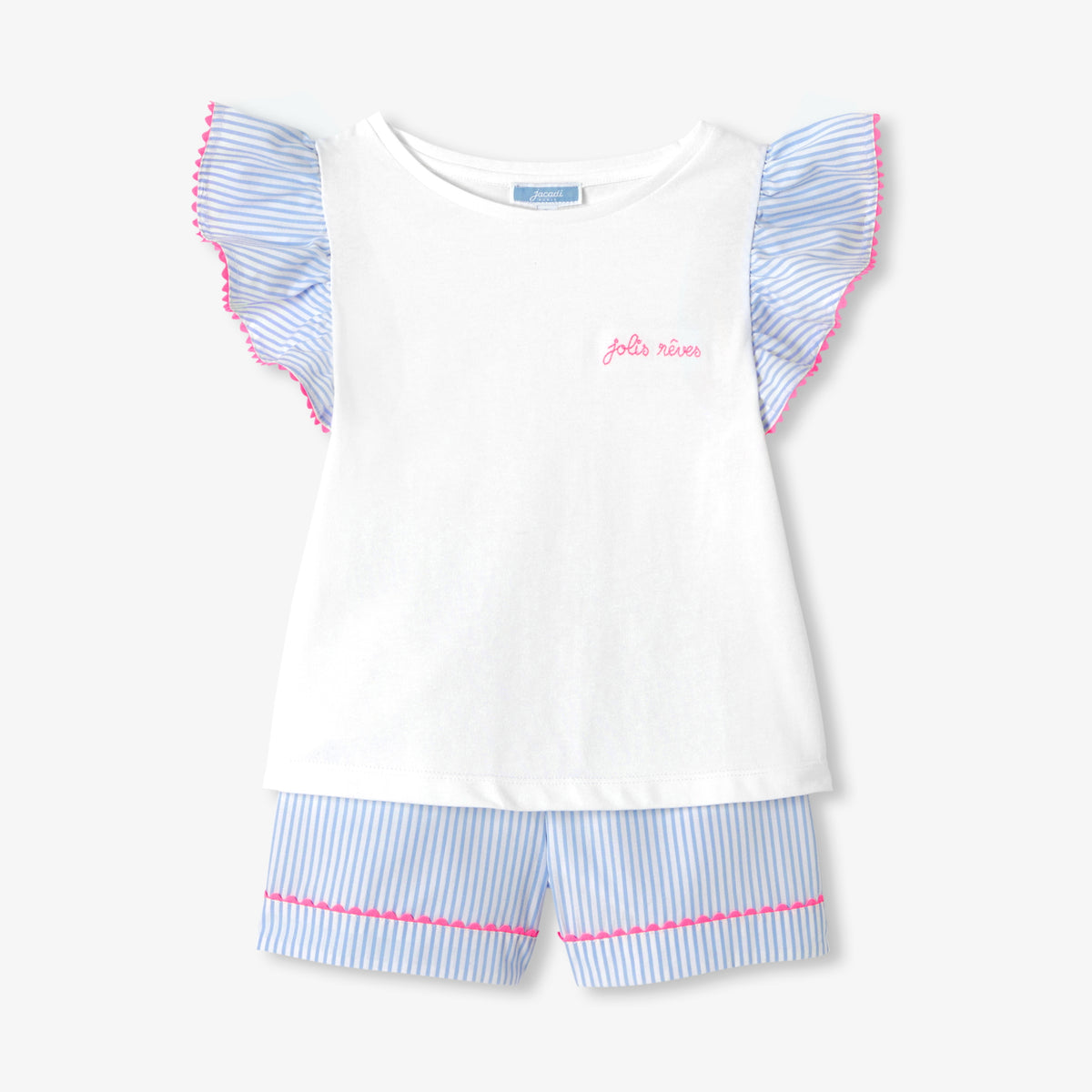 Girl cotton pyjama shorts