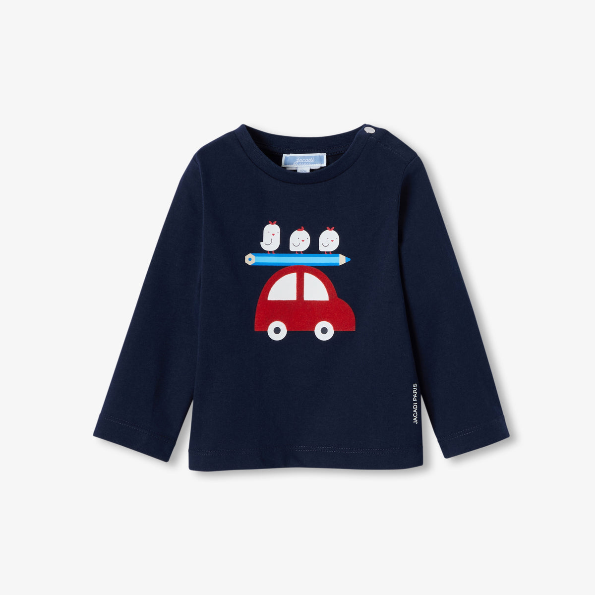 T-shirt manches longues bébé garçon en coton