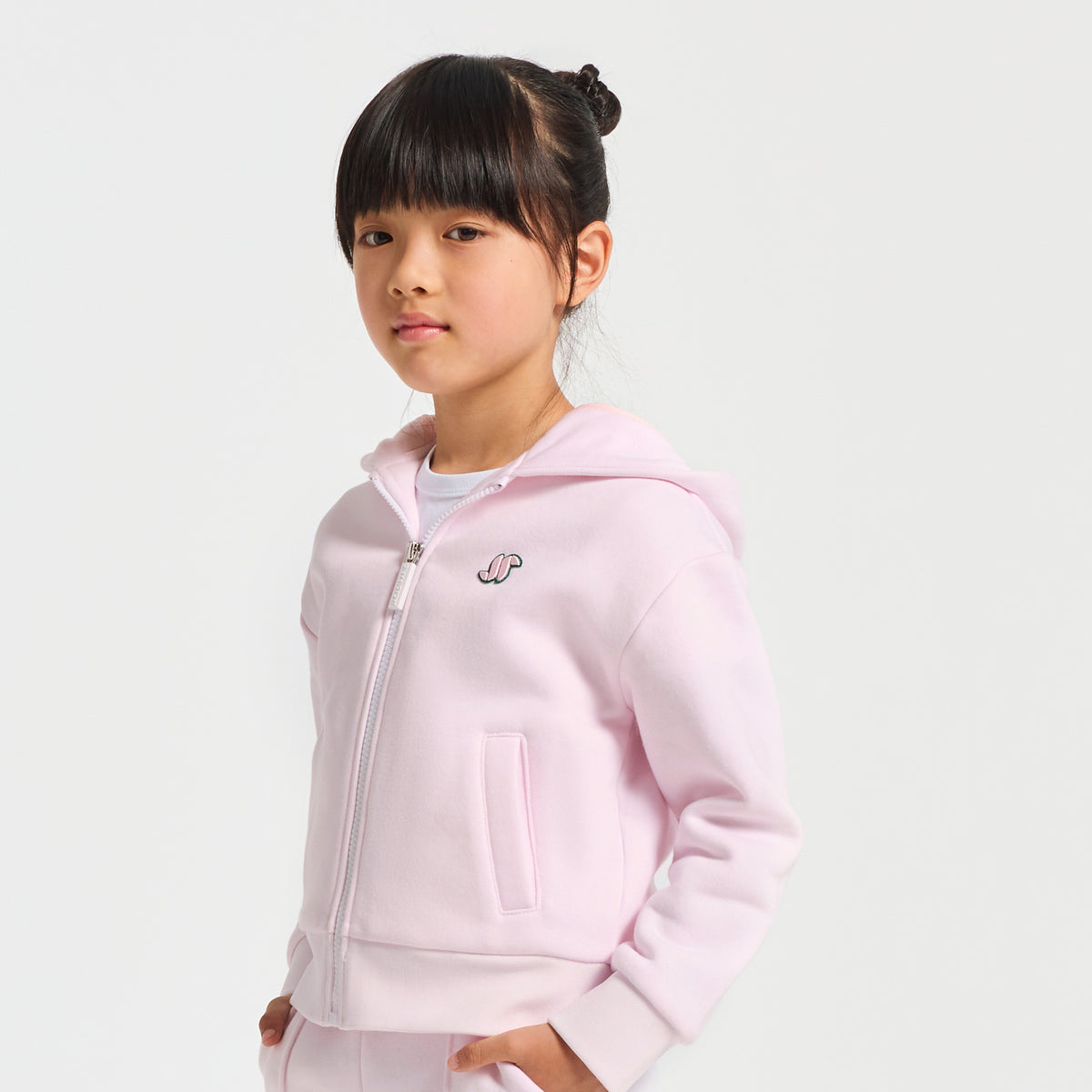 Girl zip-up sweatshirt
