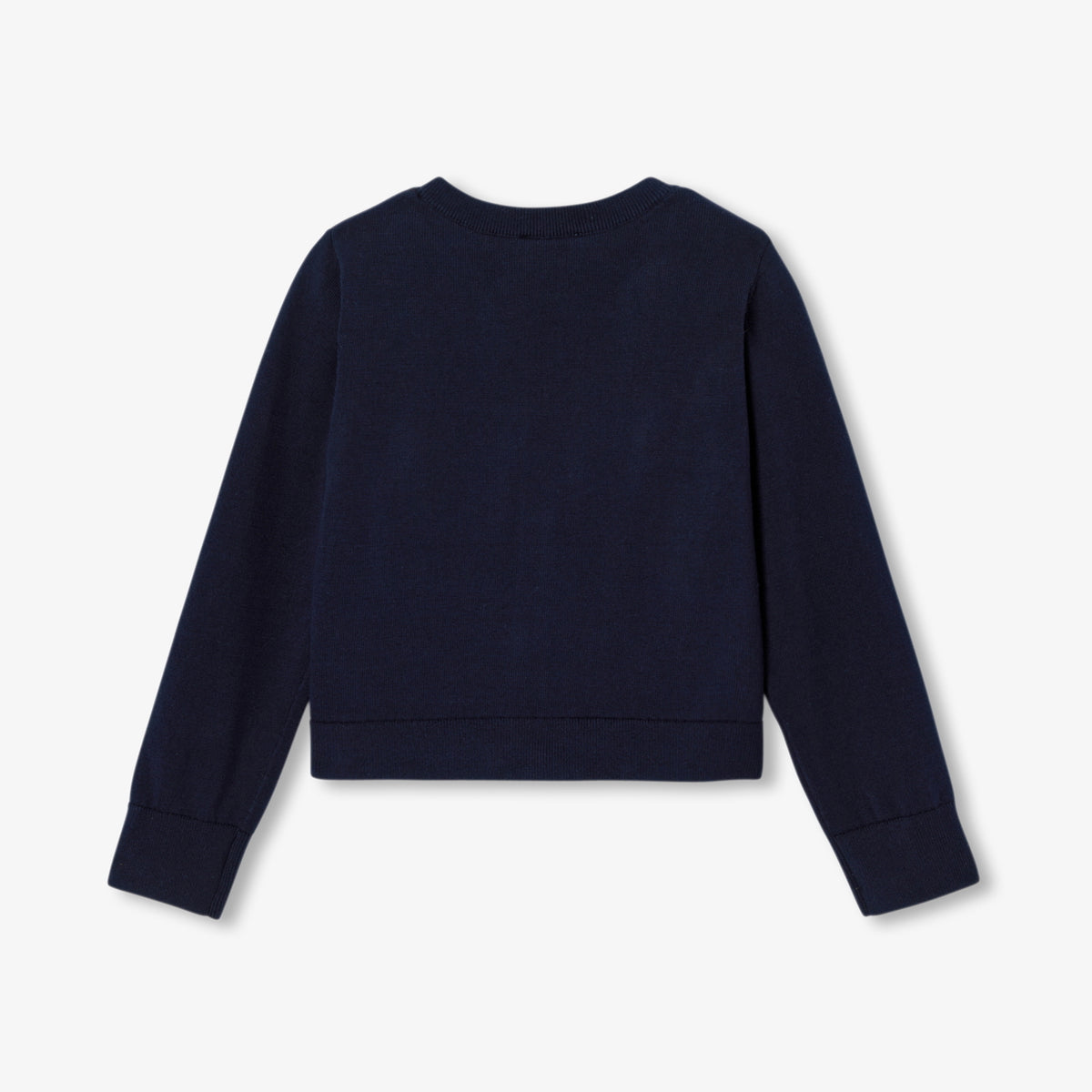 Girl heart jacquard cardigan