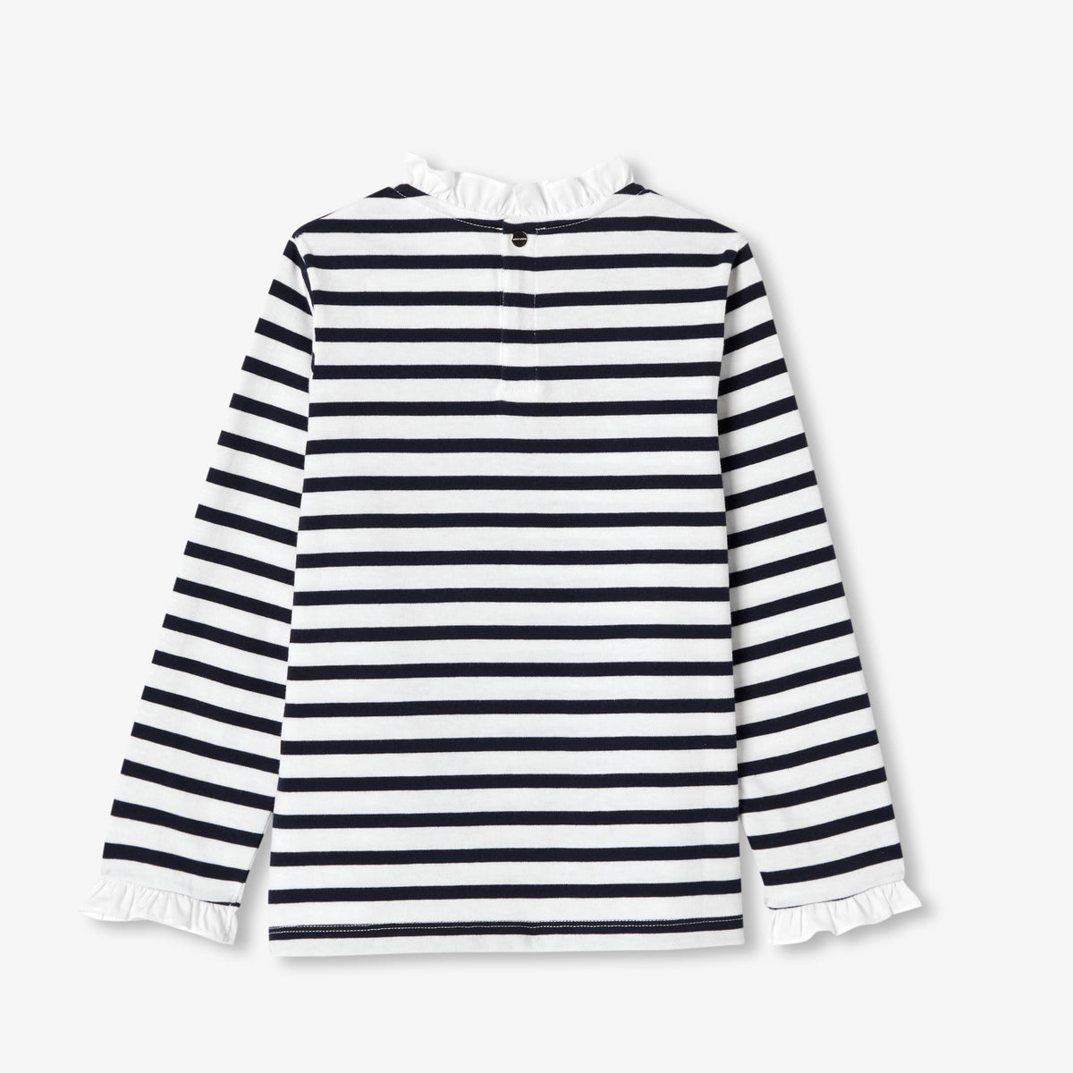 Girl striped organic cotton T-shirt