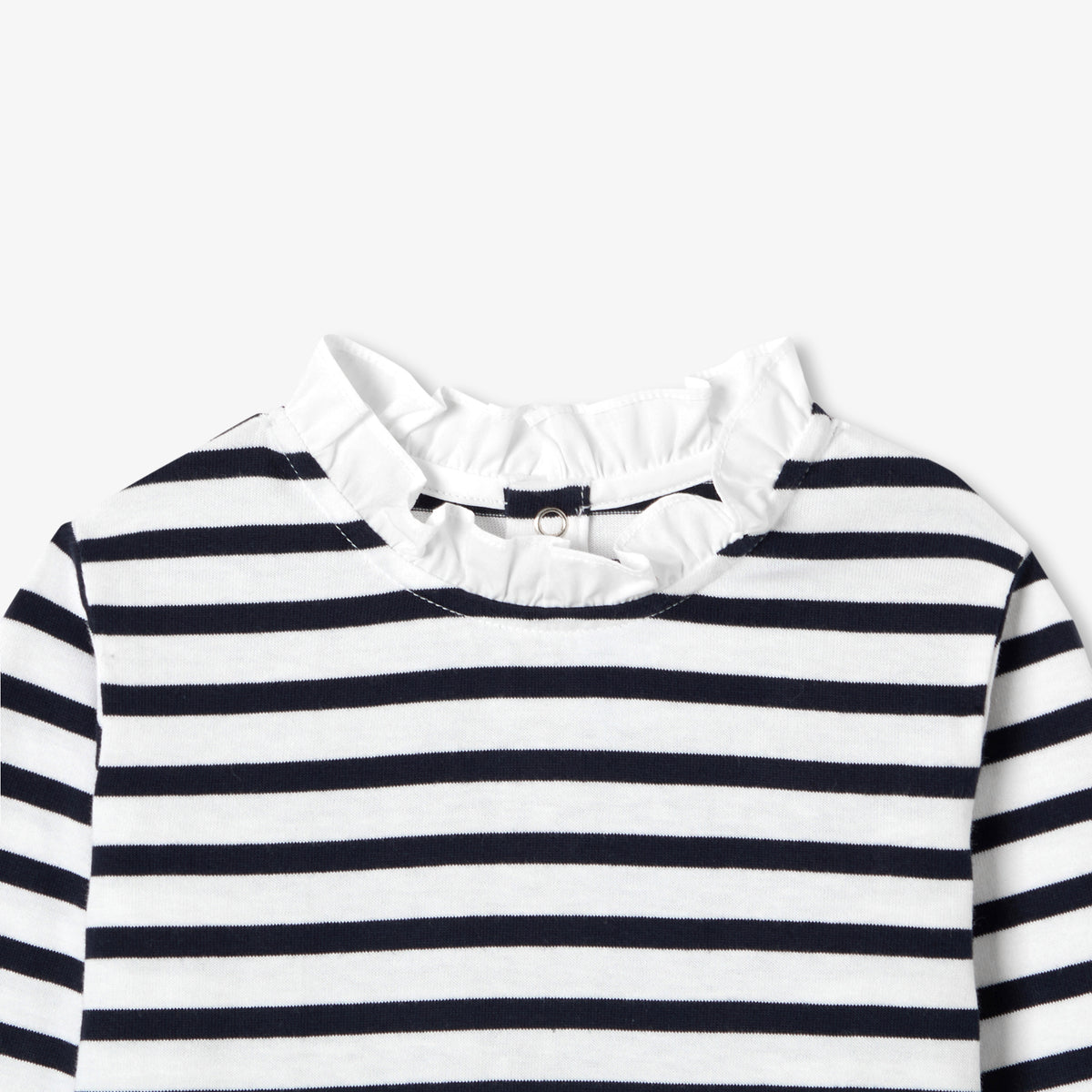 Girl striped organic cotton T-shirt