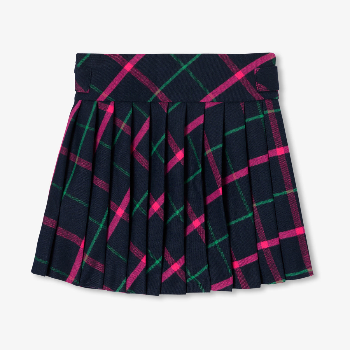 Girl pleated tartan skirt