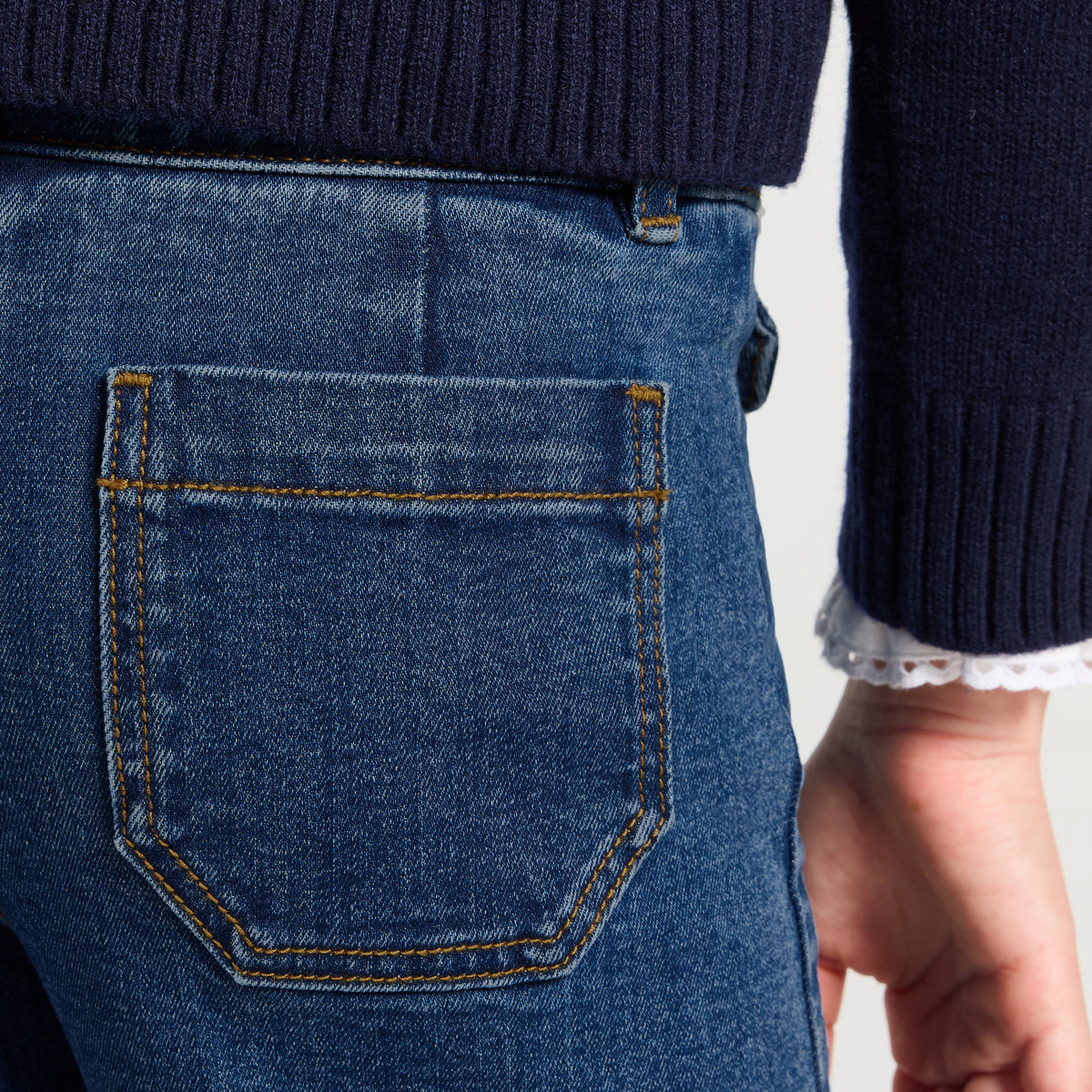 Girl wide-leg jeans