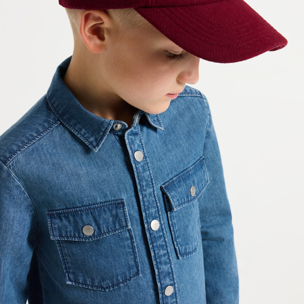 Child denim shirt
