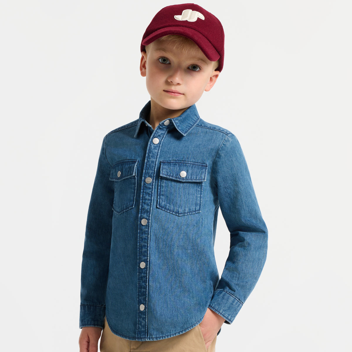Child denim shirt
