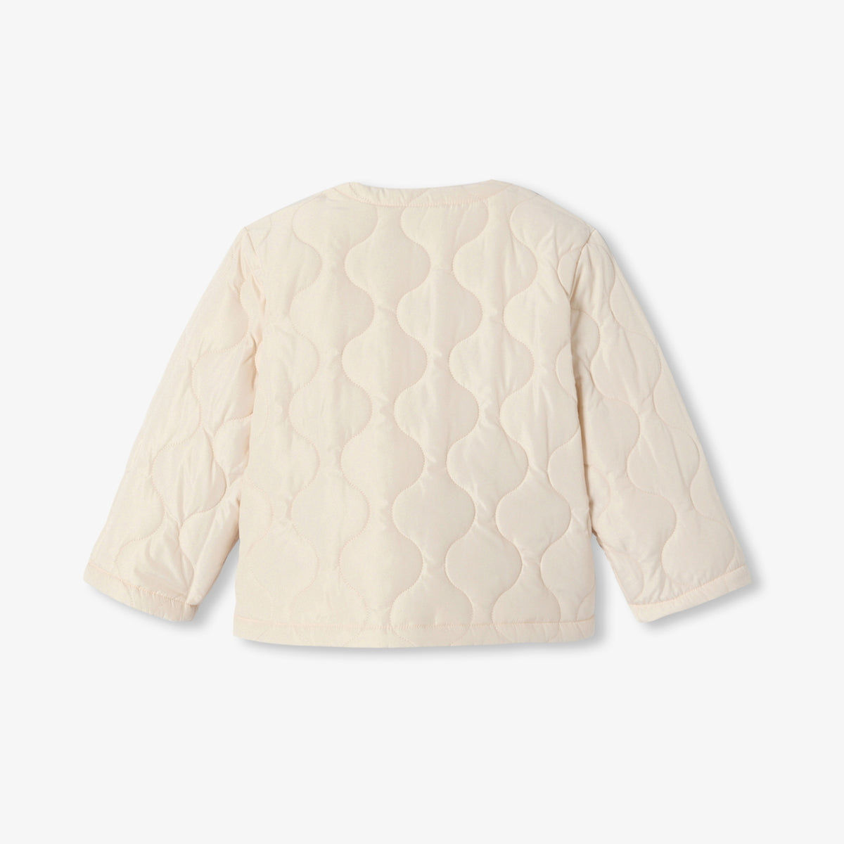 Girl reversible quilted jacket