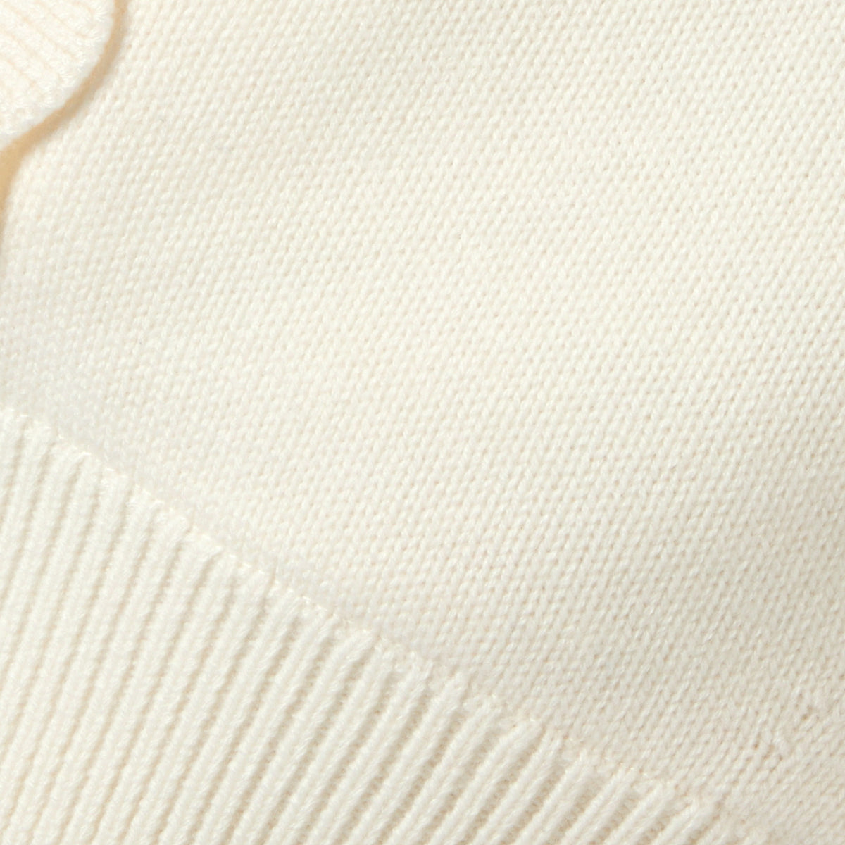 Baby girl lined knit balaclava