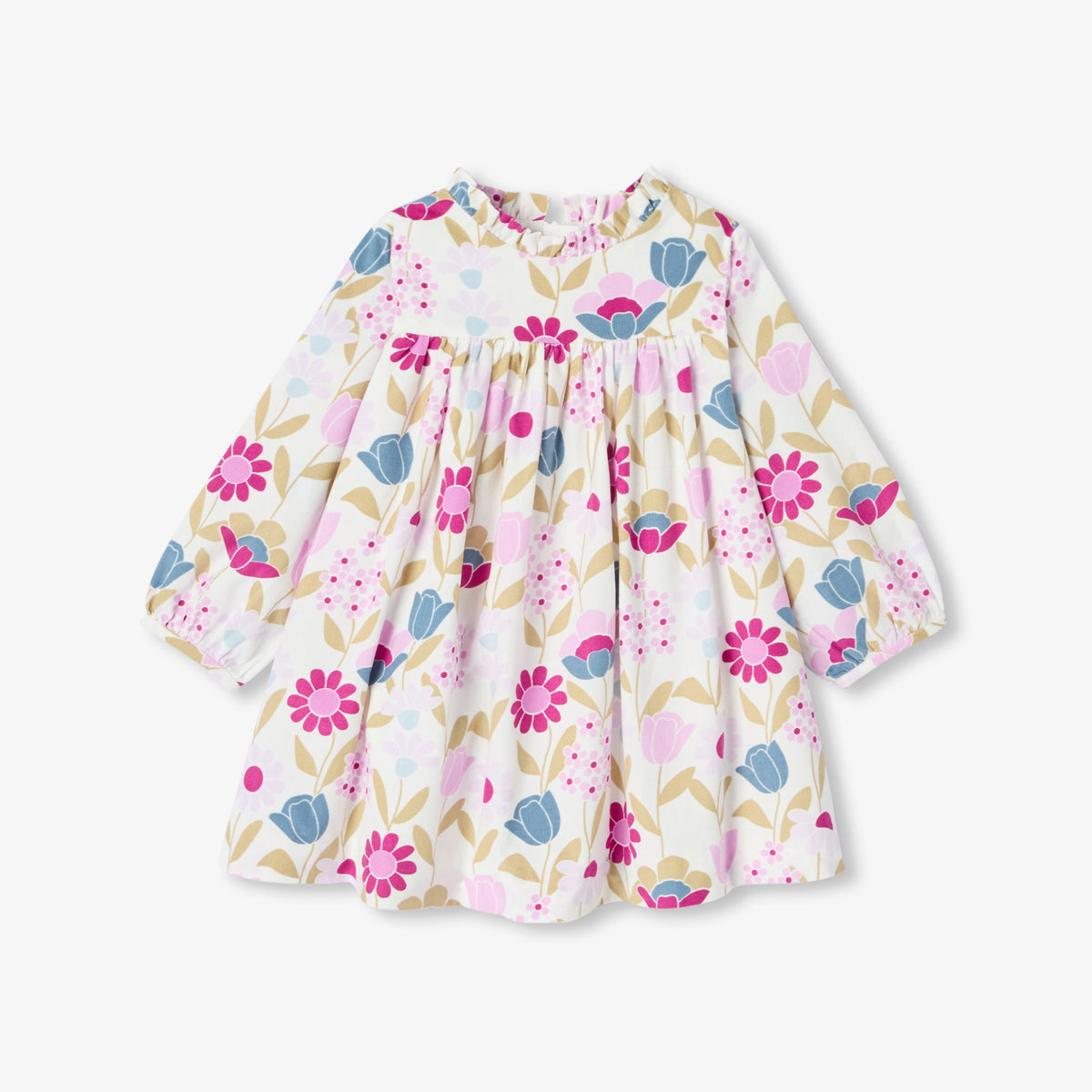 Baby girl velvet dress