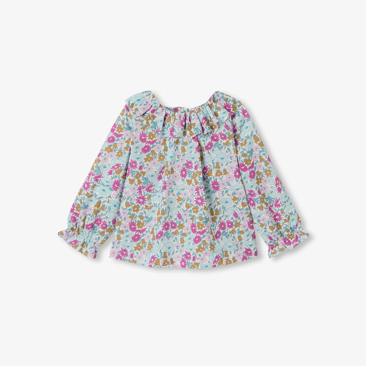 Baby girl blouse in Liberty fabric