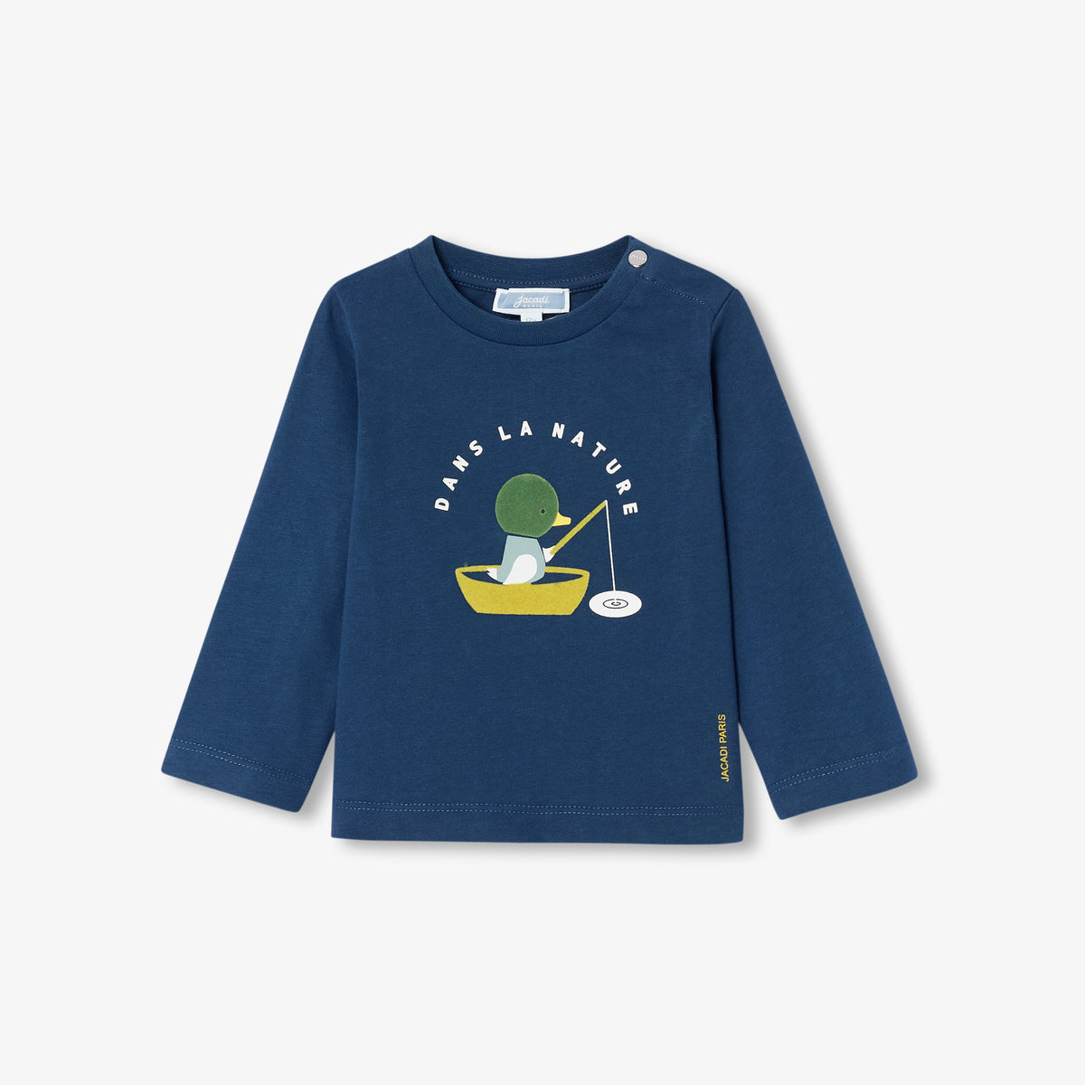 T-shirt bébé garçon manches longues en coton