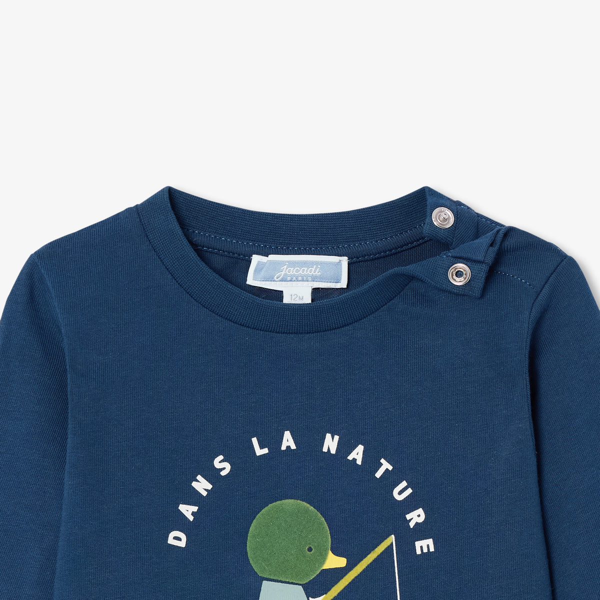 T-shirt bébé garçon manches longues en coton
