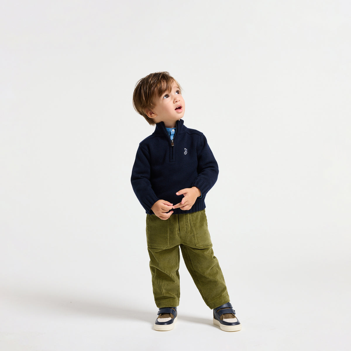 Baby boy velvet trousers