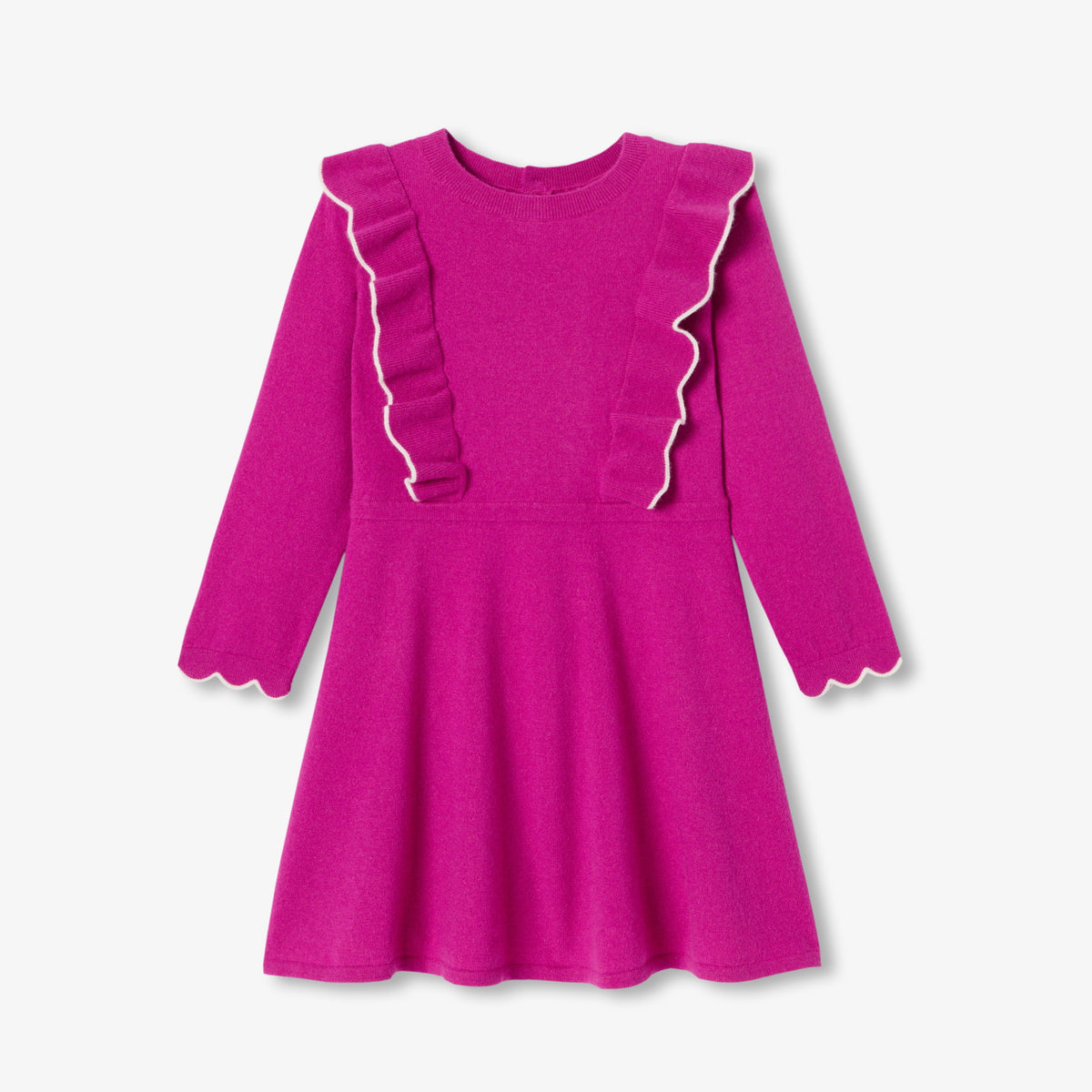 Girl wool blend dress