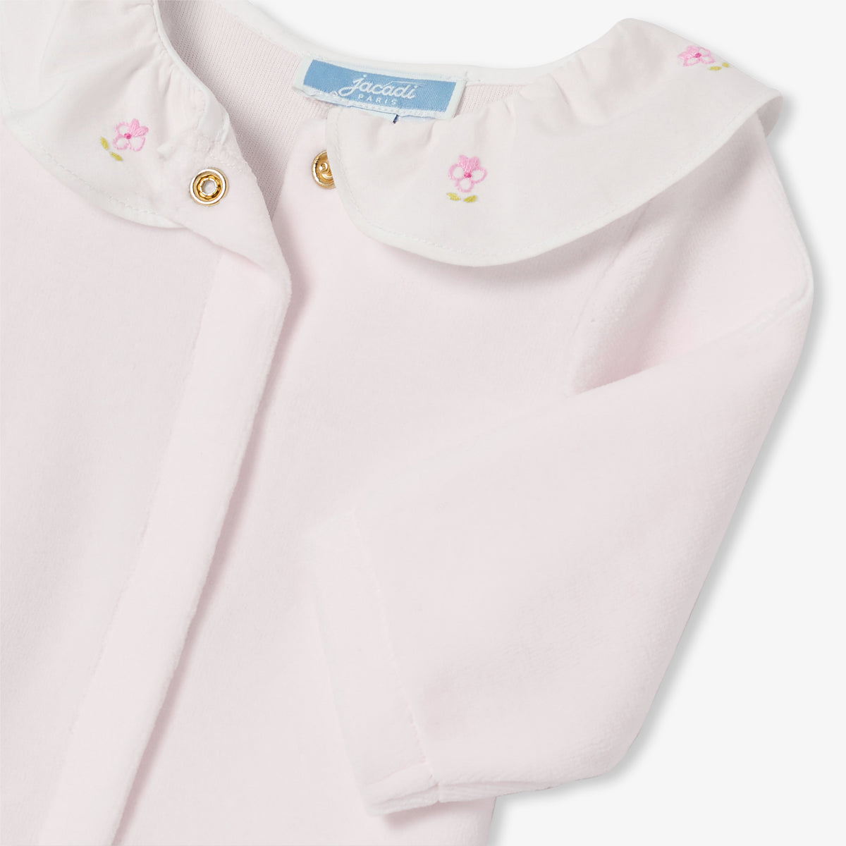 Baby girl velvet pyjamas