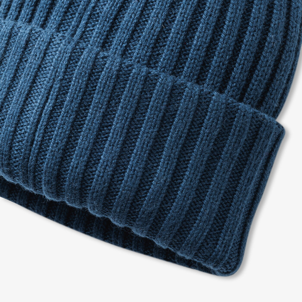 Child ribbed cotton beanie