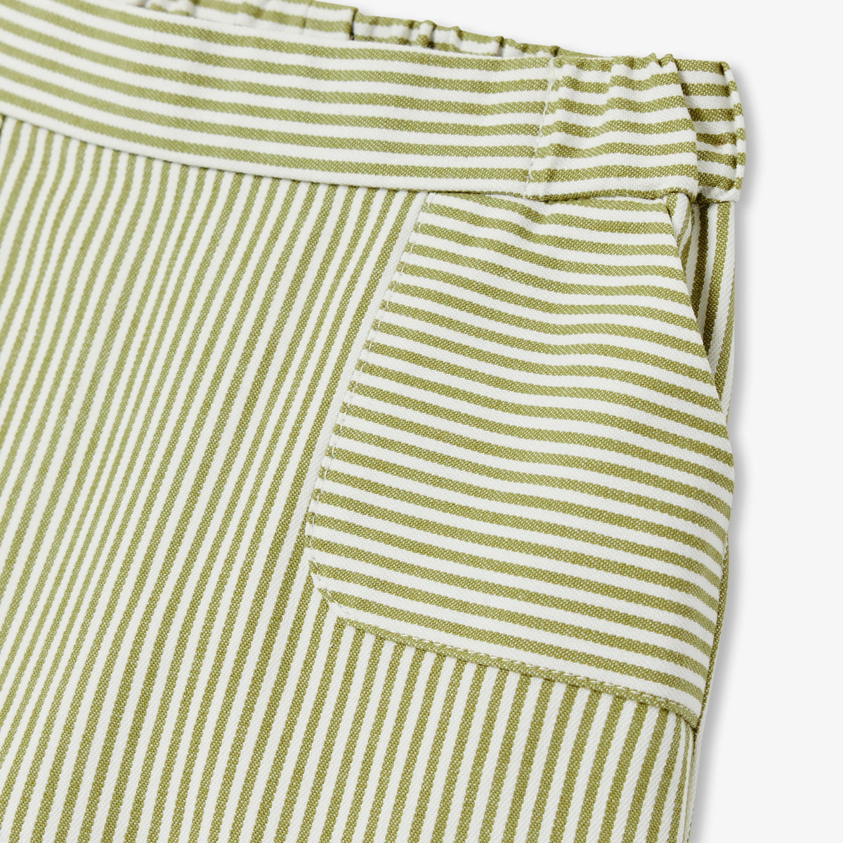 Baby boy striped twill trousers