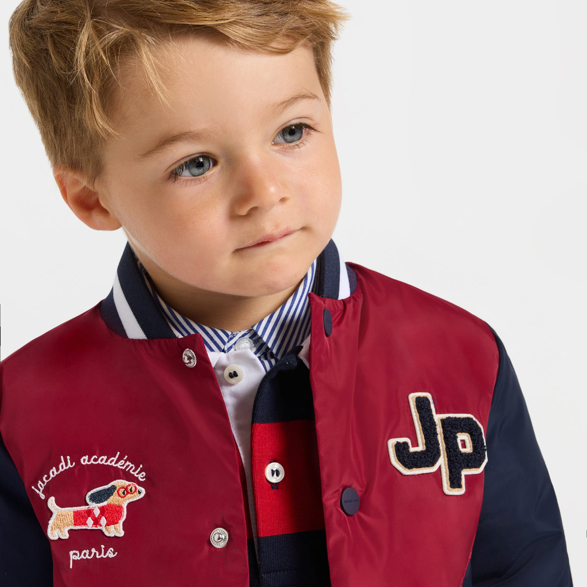 Baby varsity jacket