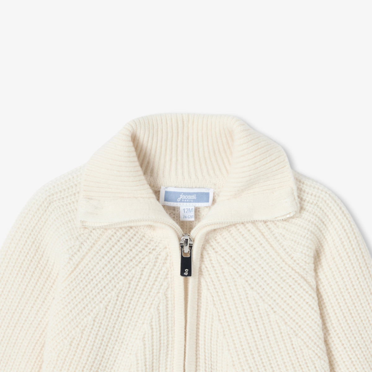 Baby zip-up cardigan
