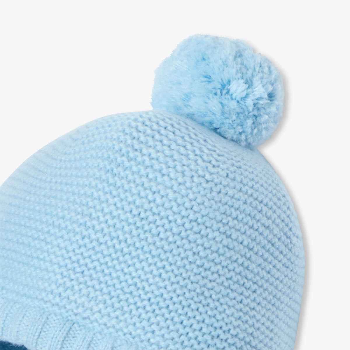 Baby garter stitch hat