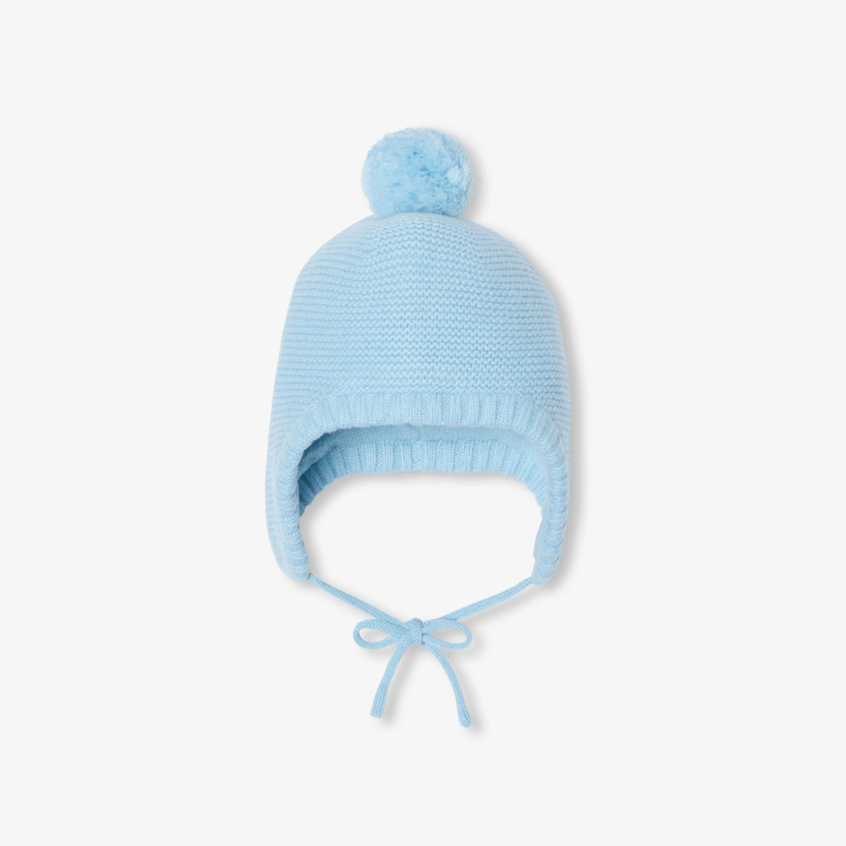 Baby garter stitch hat