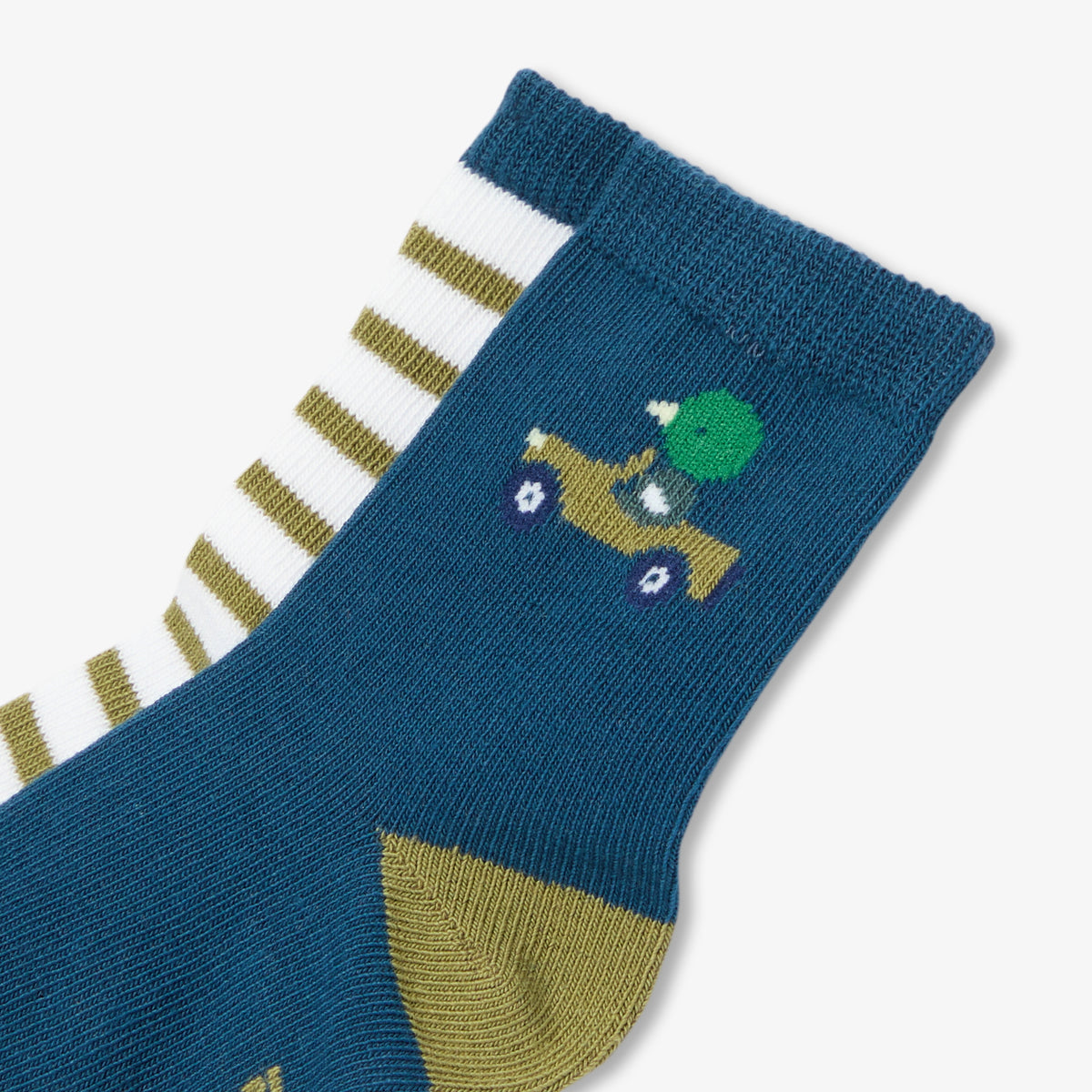 Duo de chaussettes bébé garçon en coton