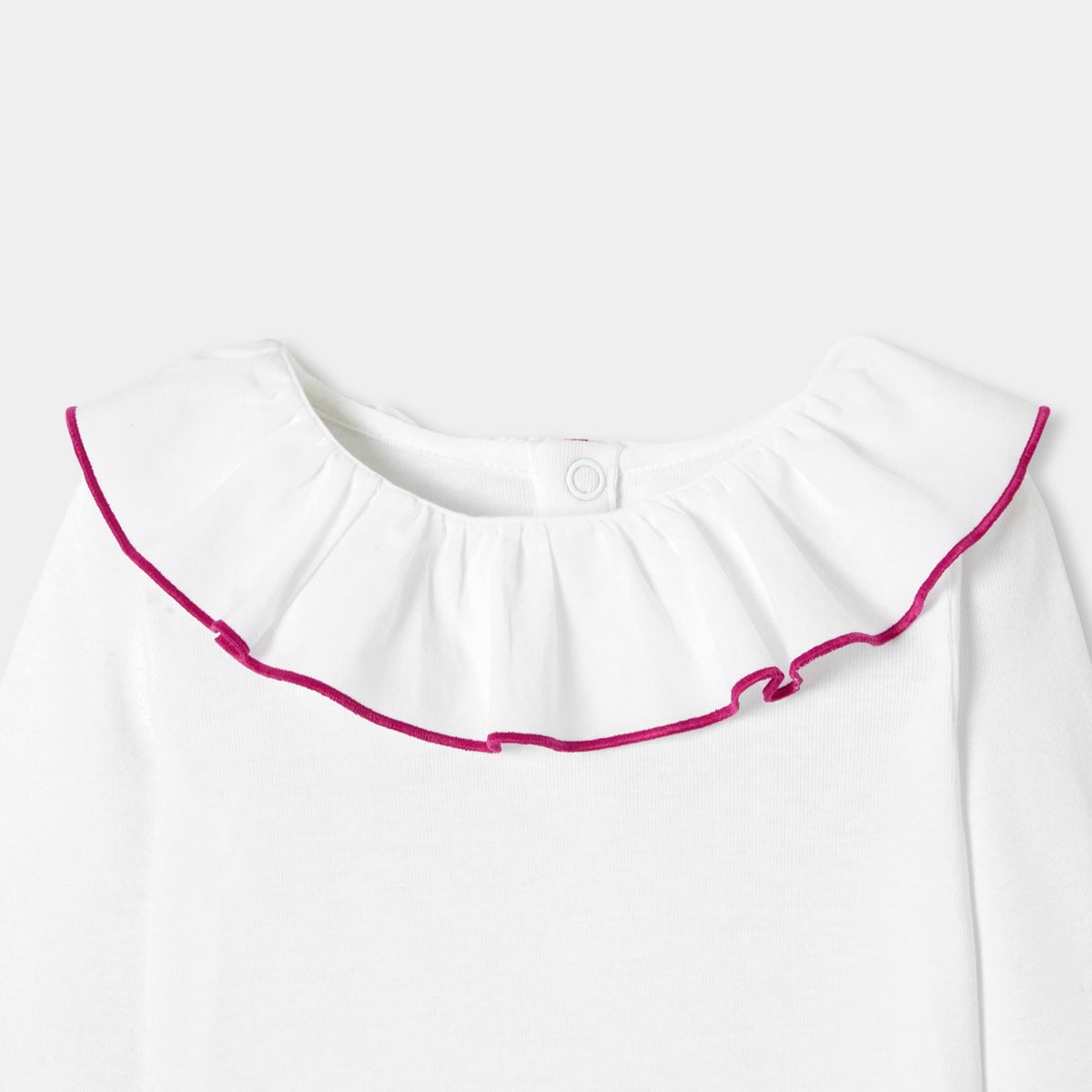 Baby girl long-sleeved bodysuit