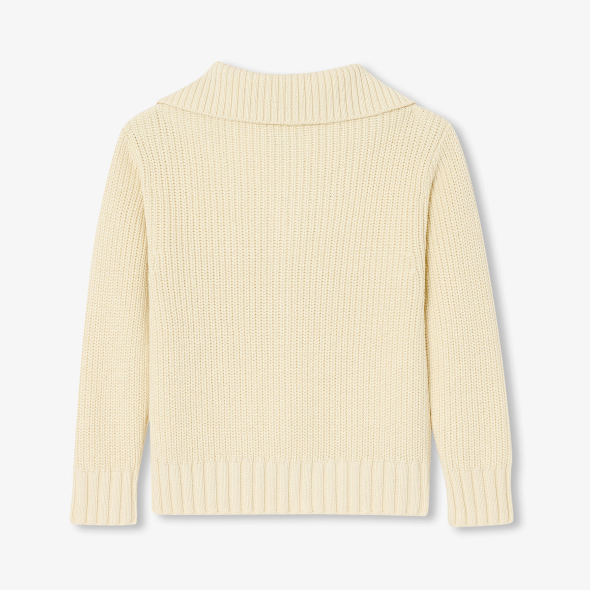 Boy trucker collar cardigan