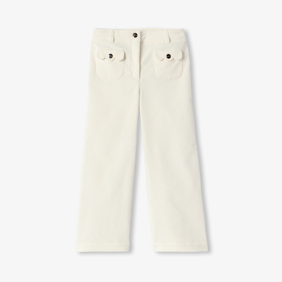 Girl corduroy wide-leg trousers