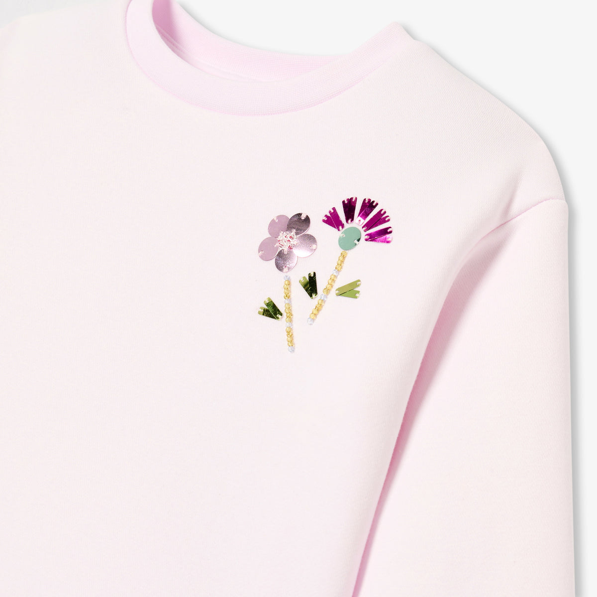 Girl fleece sweatshirt