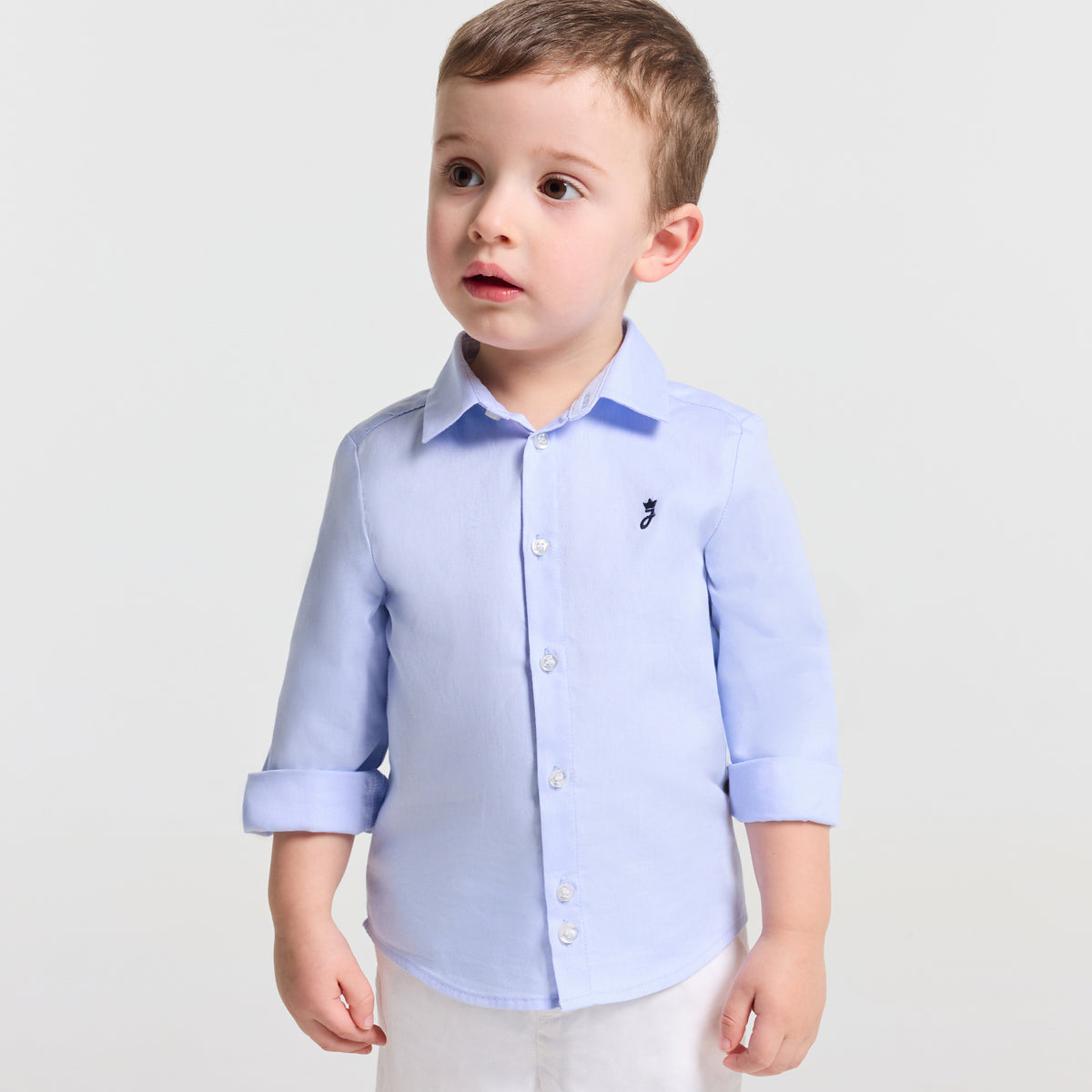 Baby boy Oxford cotton shirt
