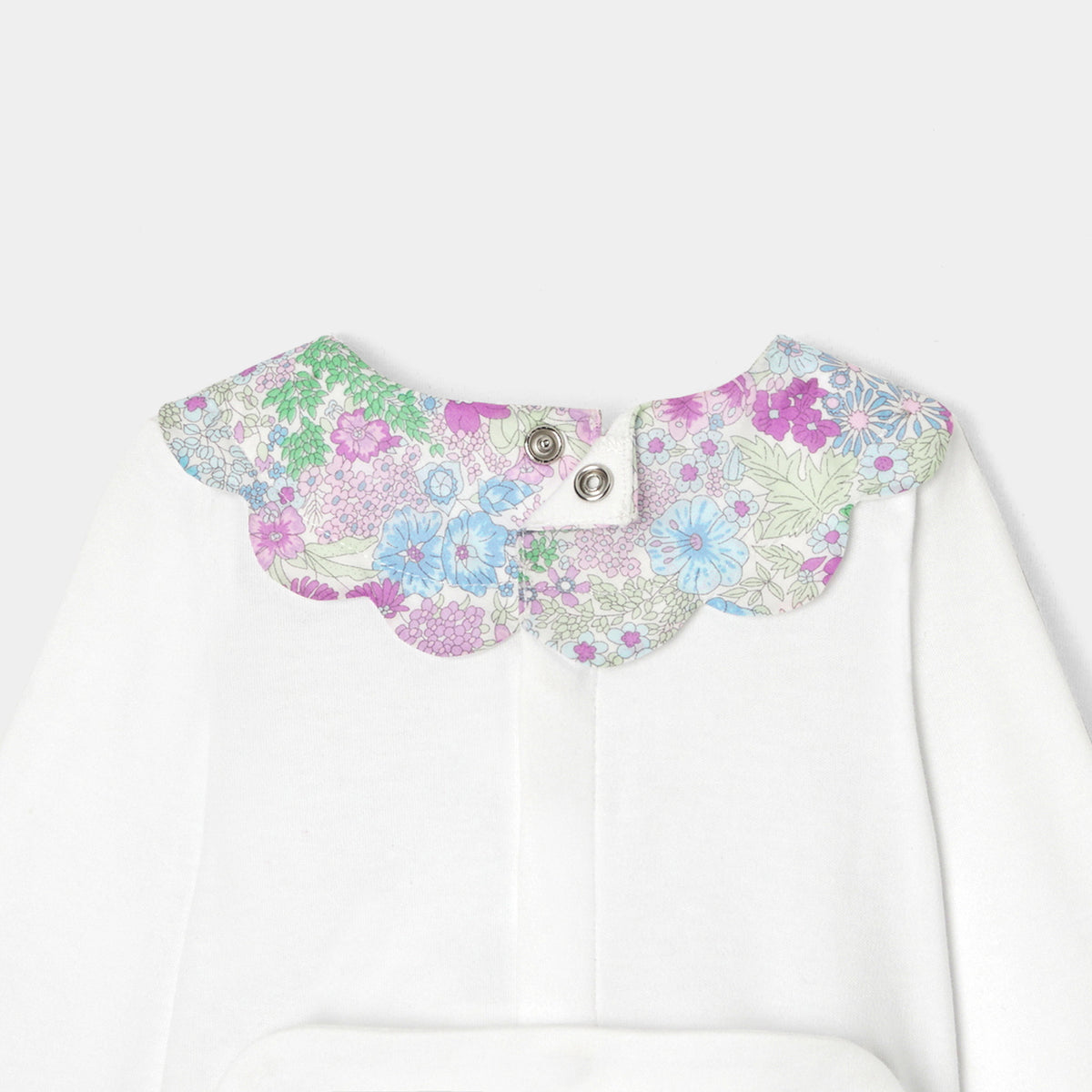 Baby girl pyjamas in interlock