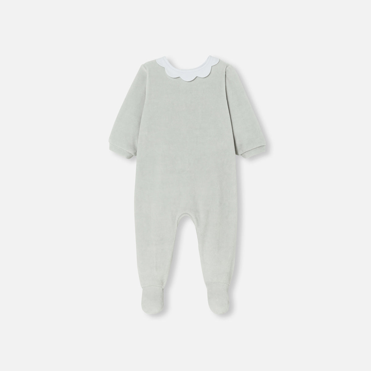 Baby girl velvet pyjamas