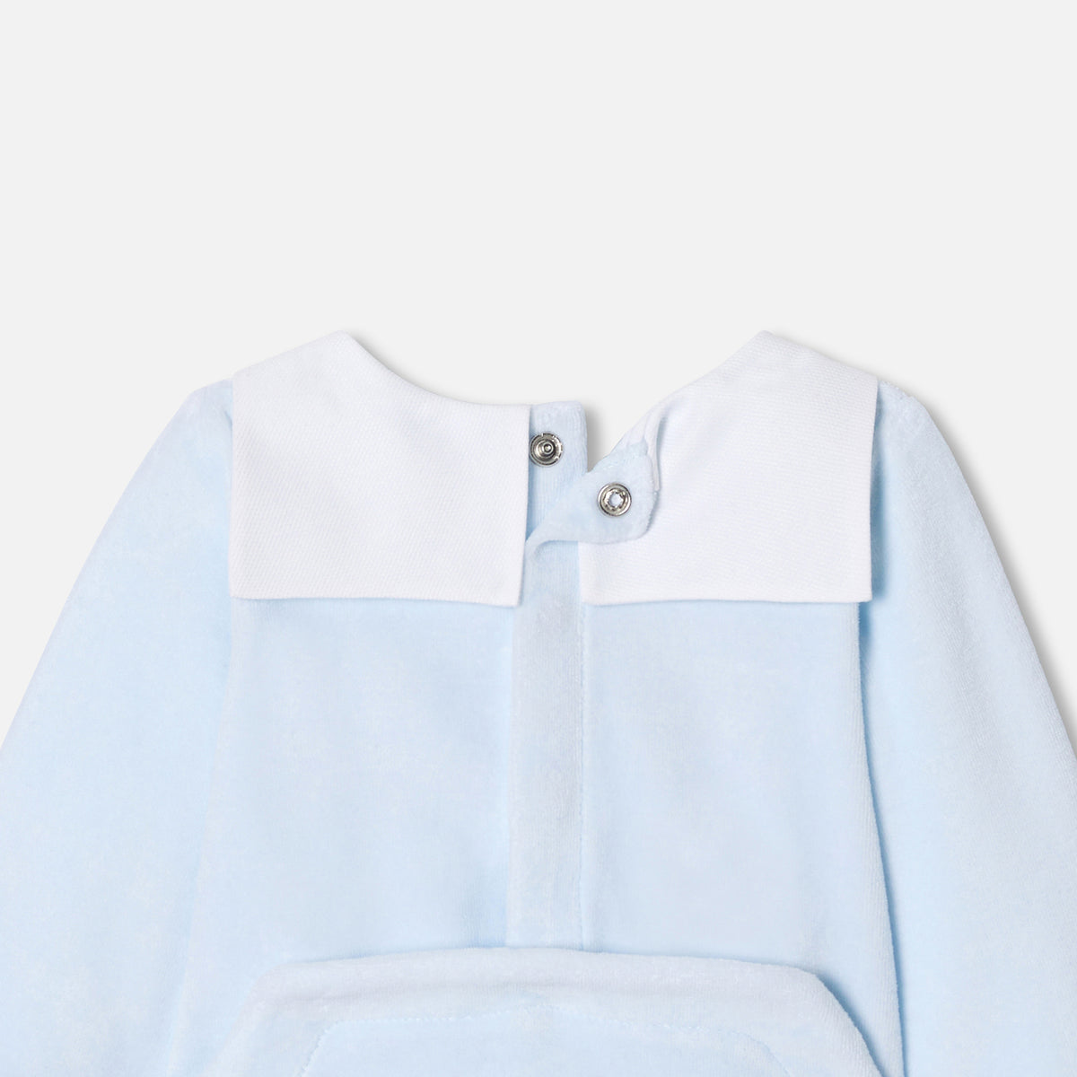 Baby boy velvet pyjamas