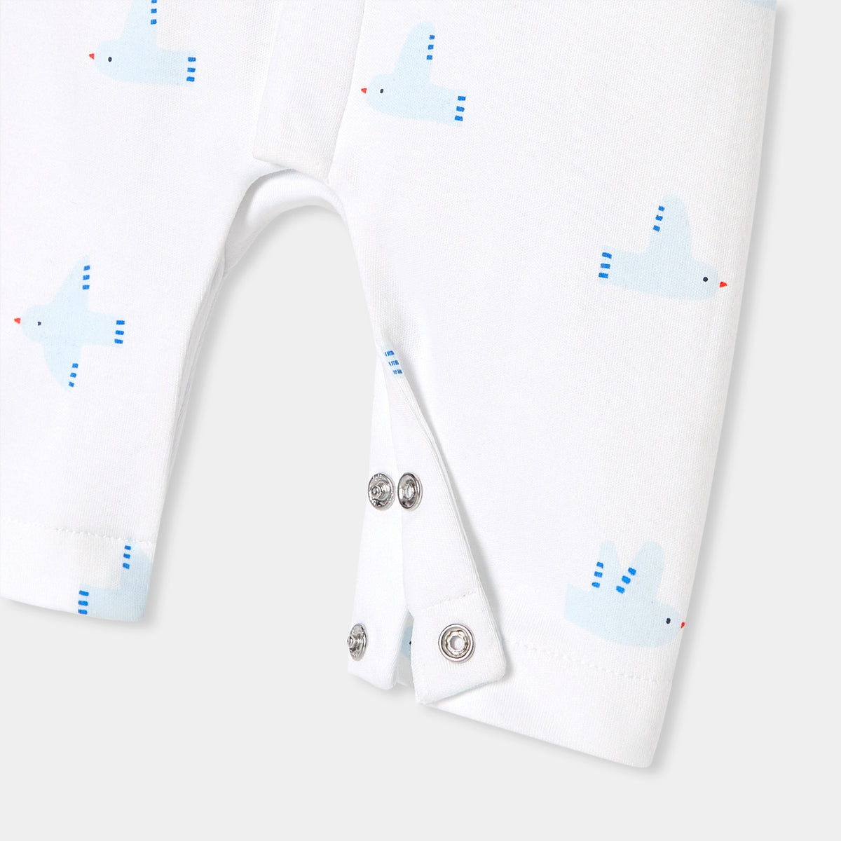 Baby jumpsuit in interlock