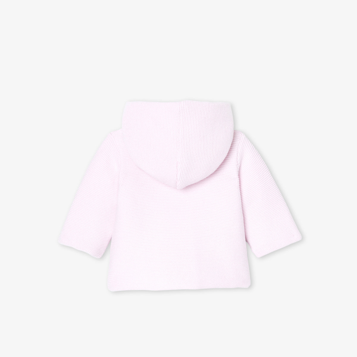 Baby girl lined burnous jacket