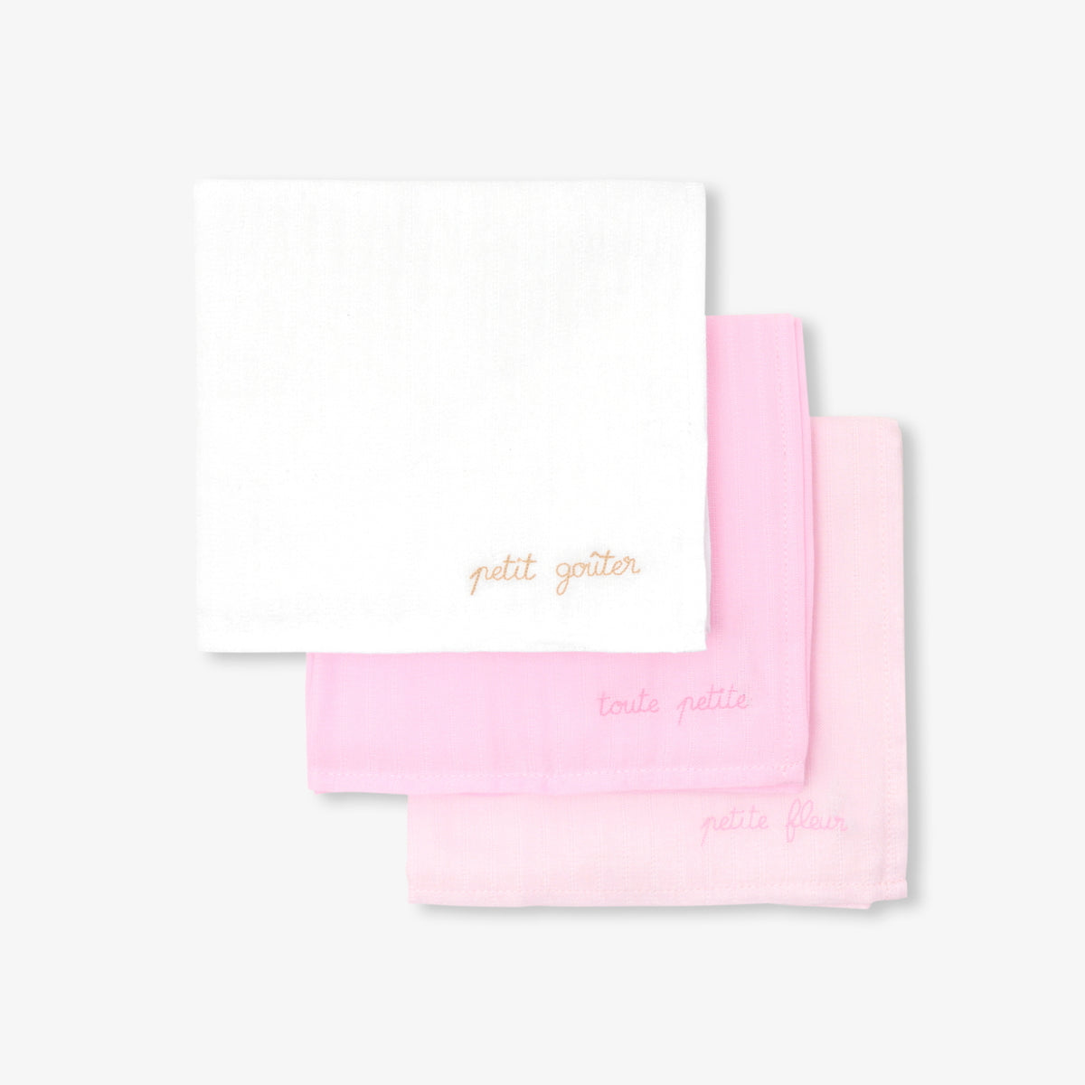 Baby set of 3 swaddling cloths