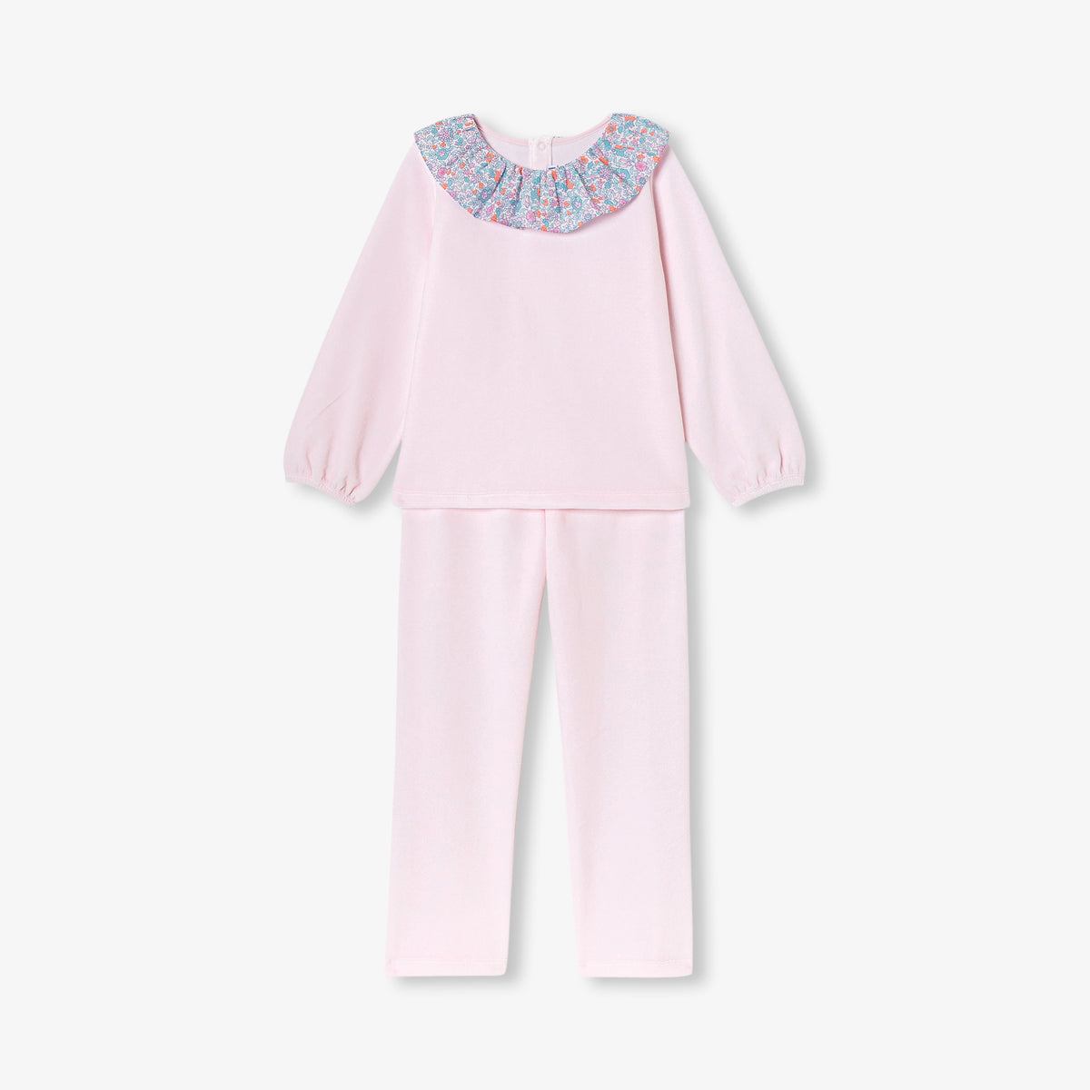 Girl velvet pyjamas
