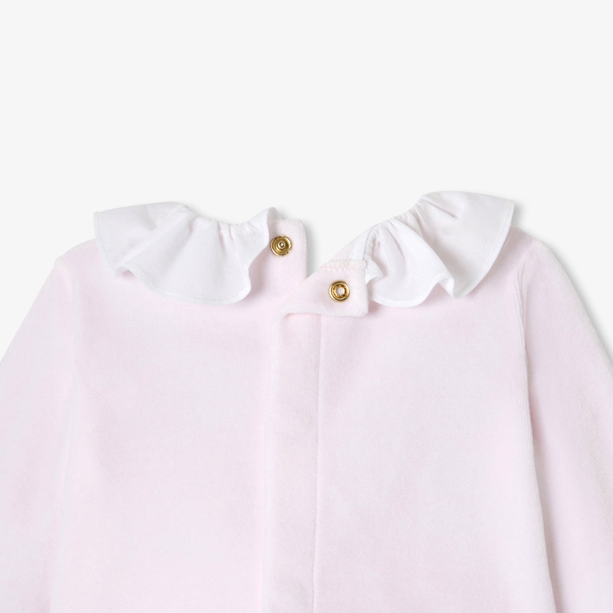 Baby girl velvet set