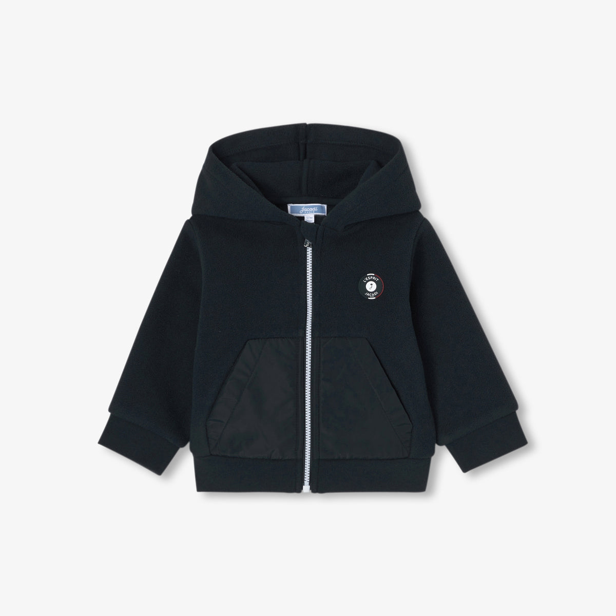 Baby boy fleece cardigan