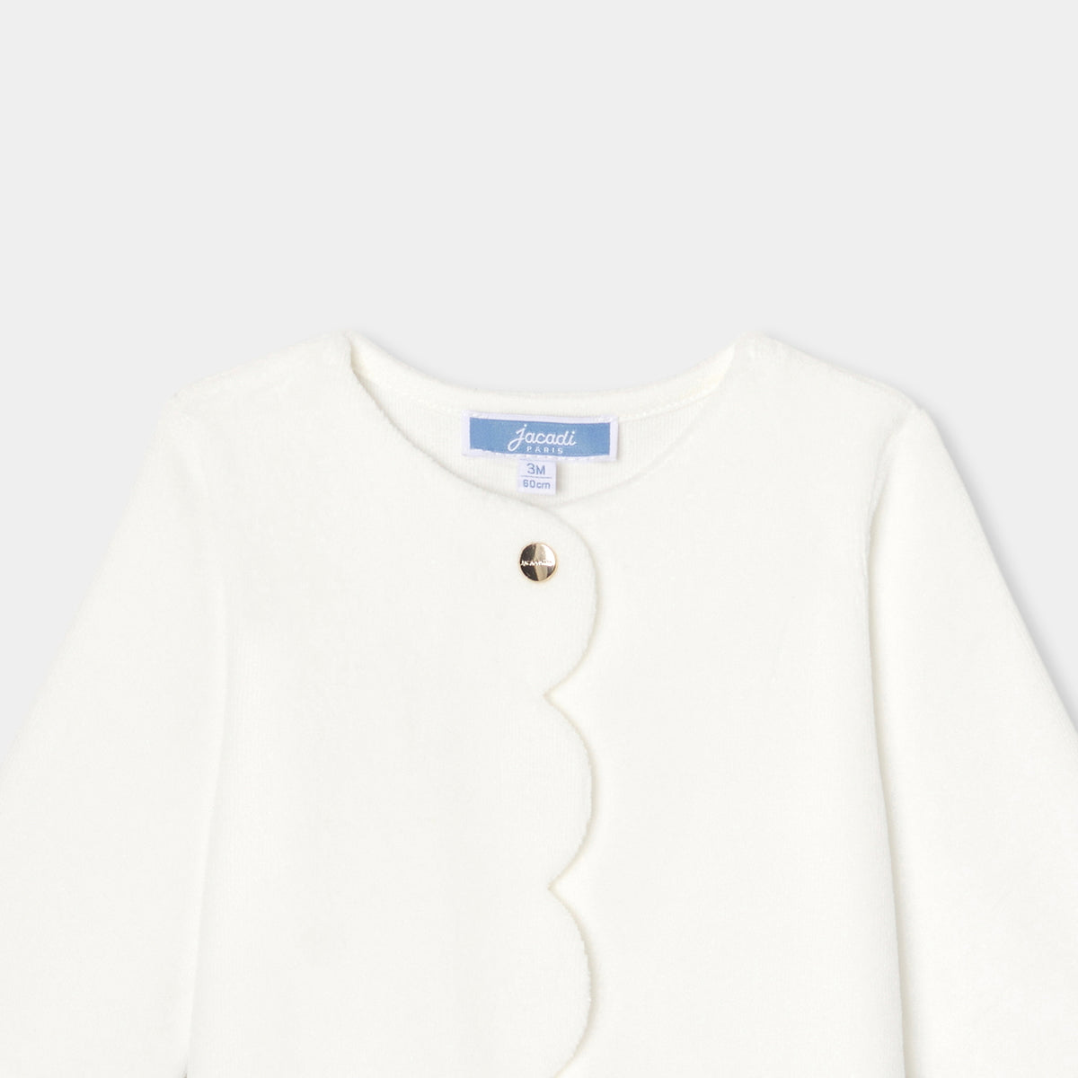 Baby girl velvet pyjamas