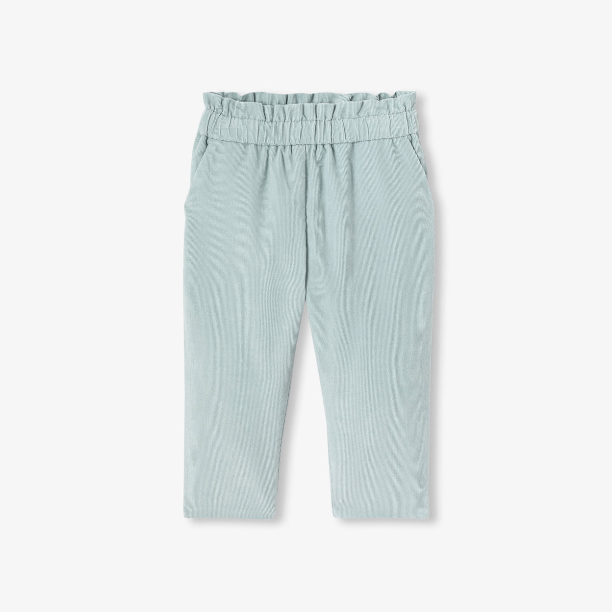 Baby girl velvet trousers