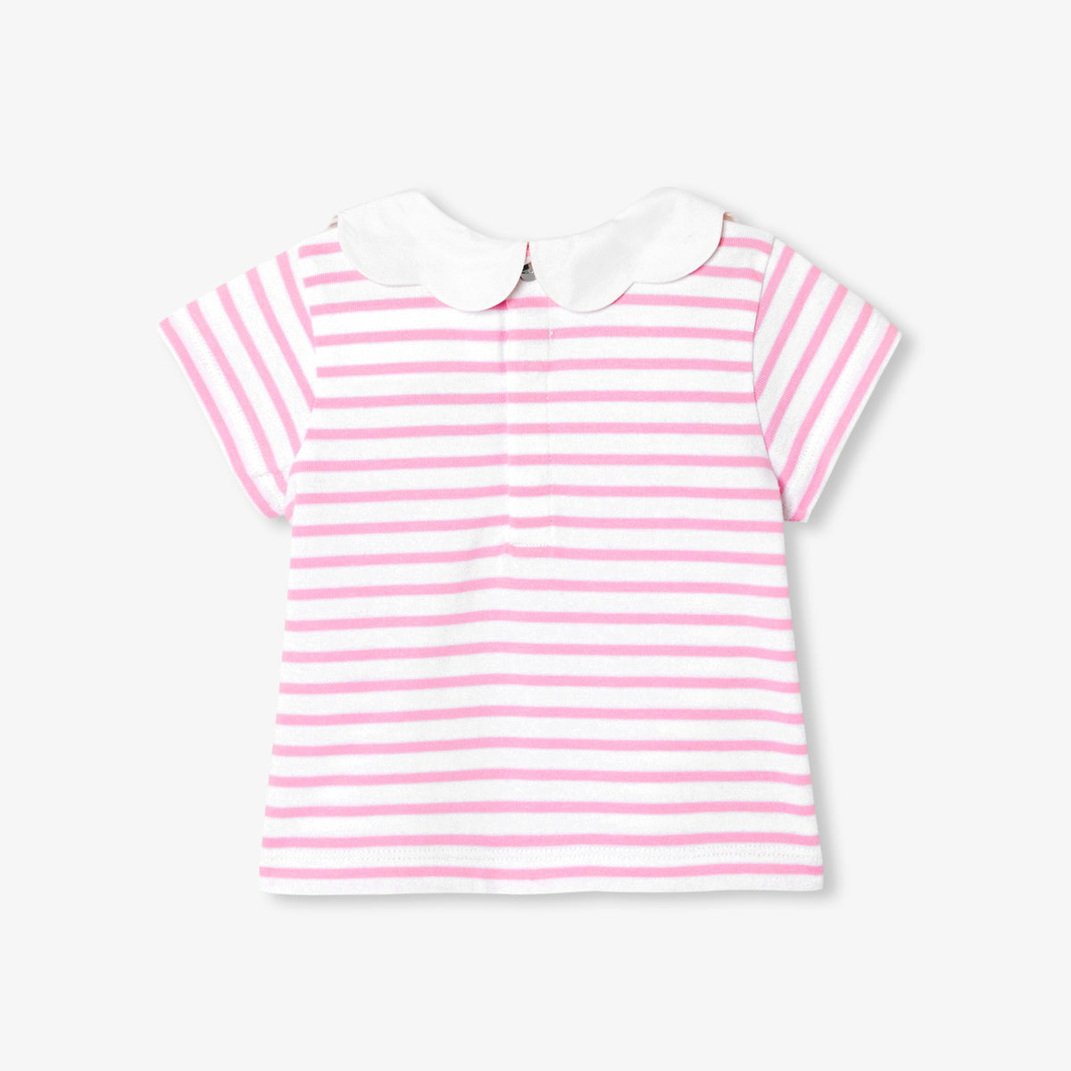 Baby girl cotton sailor top