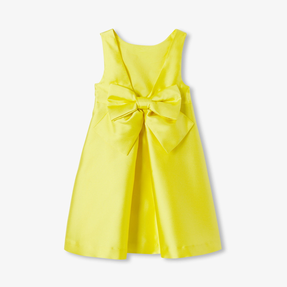 Girl ceremony dress in Mikado satin