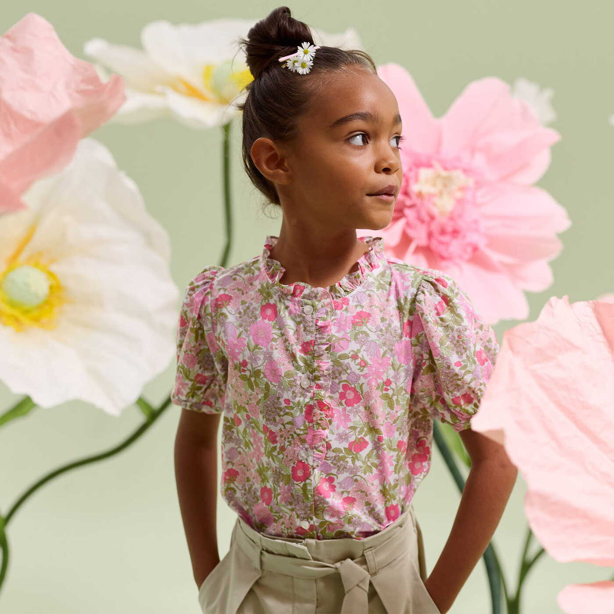 Girl Liberty fabric blouse