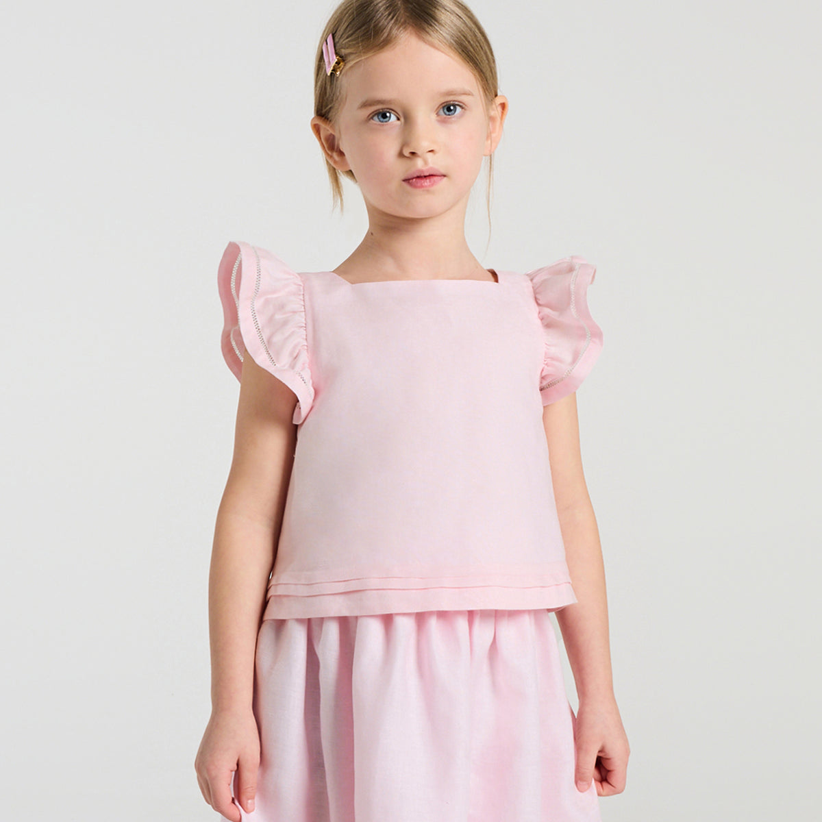 Girl linen top