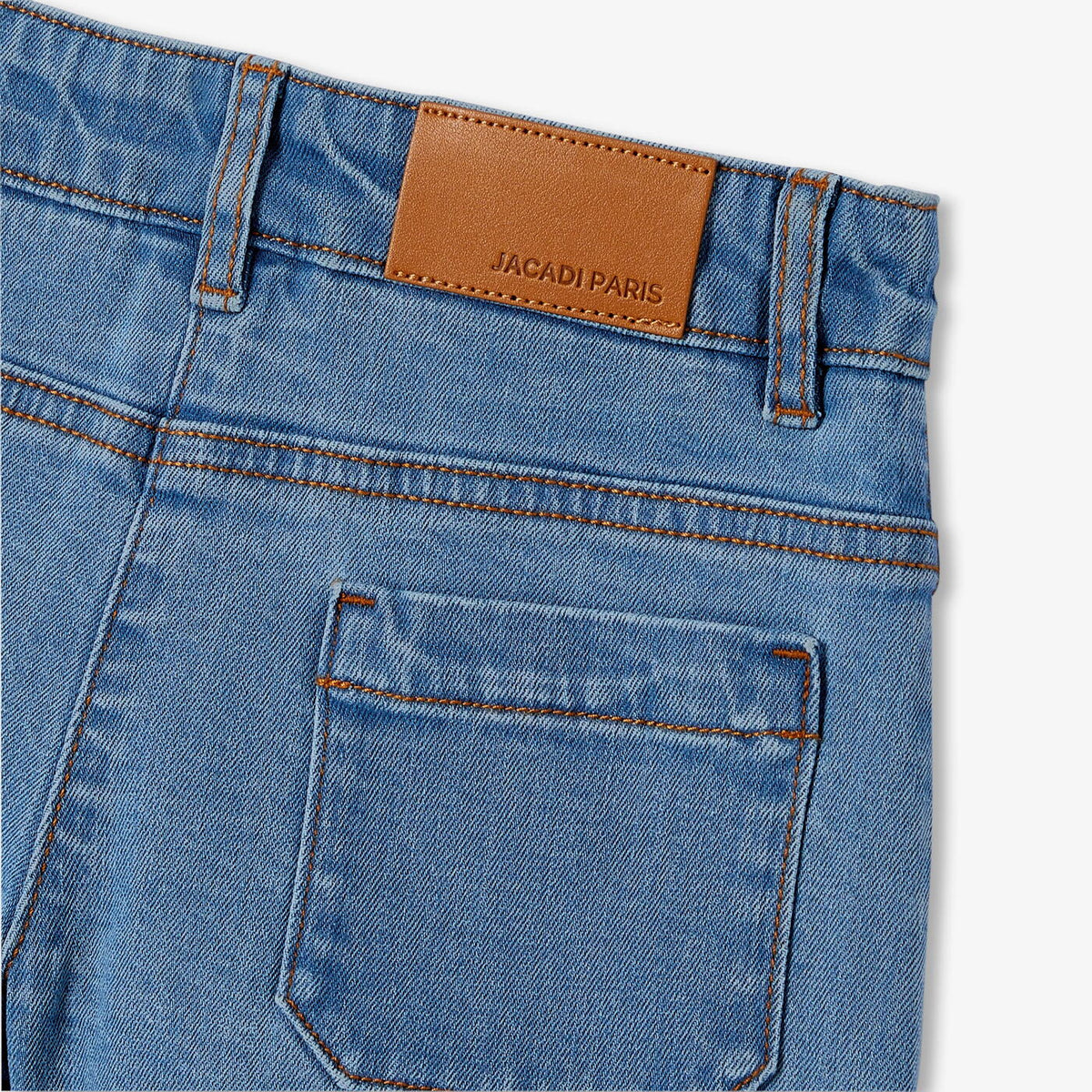 Girl light denim shorts
